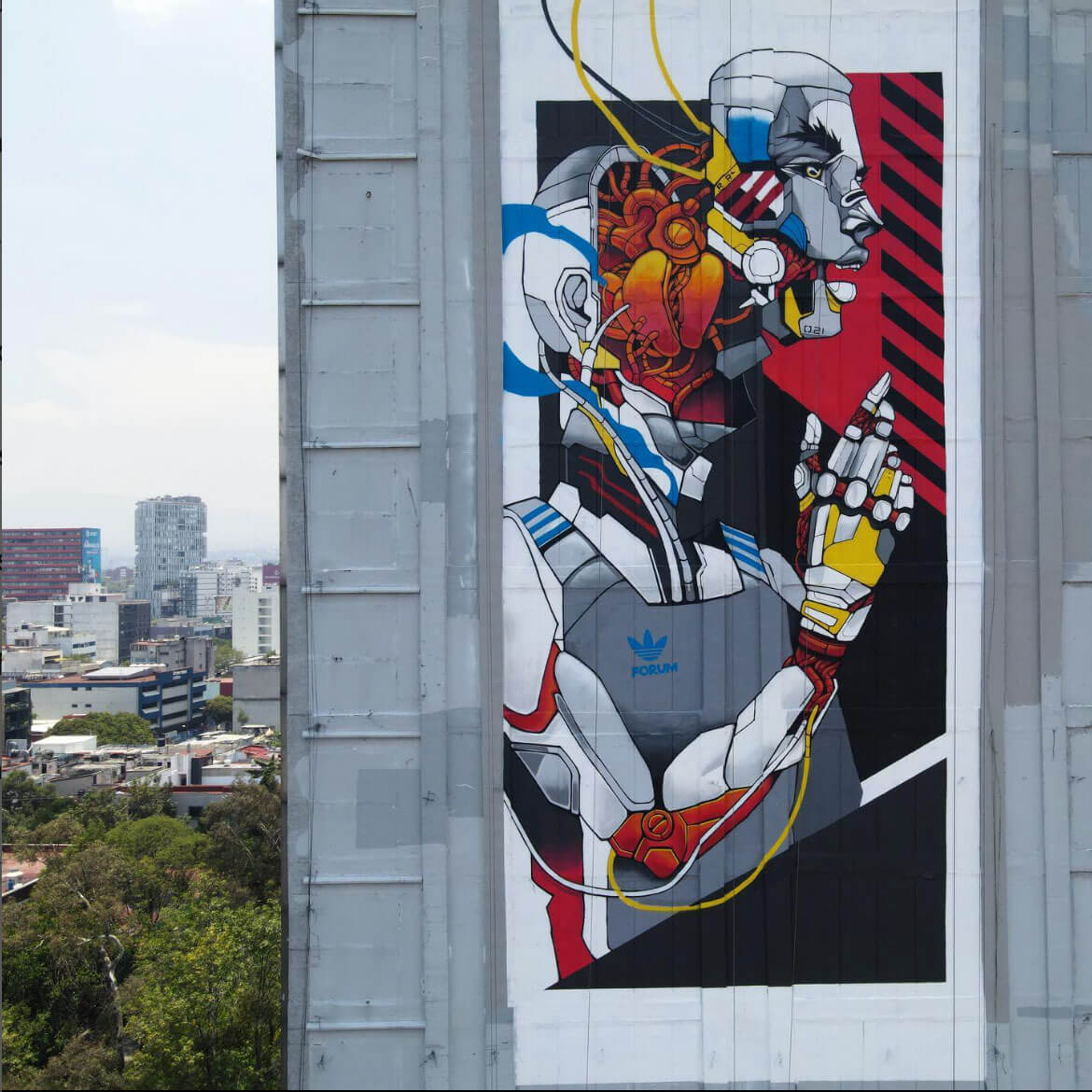 Campaña Adidas FORUM - Brochas Urbanas