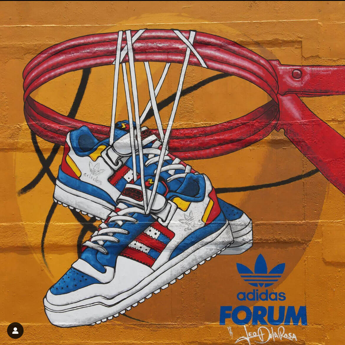 Campaña Adidas FORUM - Brochas Urbanas