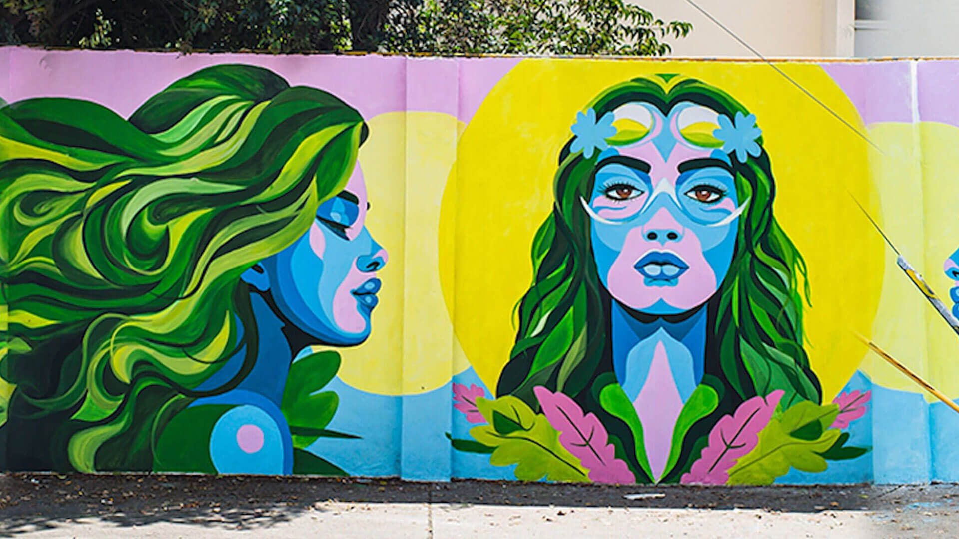 Arte Interactivo en Muro