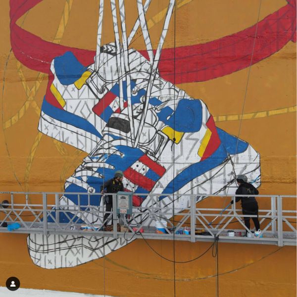 Campacha Adidas FORUM - Brochas Urbanas